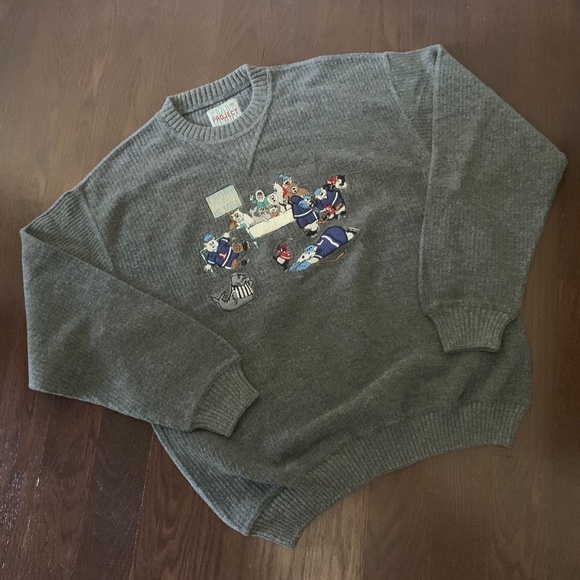 Vintage Men's Sweater - Picture 1 of 9